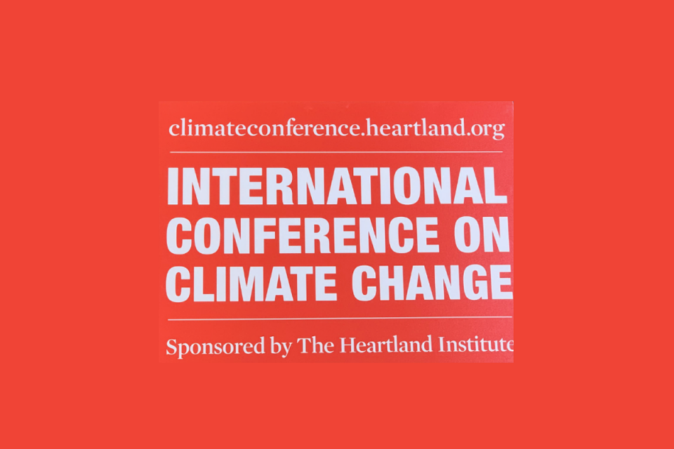 Heartland Institute President Joseph Bast opens the 12th International Conference on Climate Change in Washington, DC on March 23, 2017.