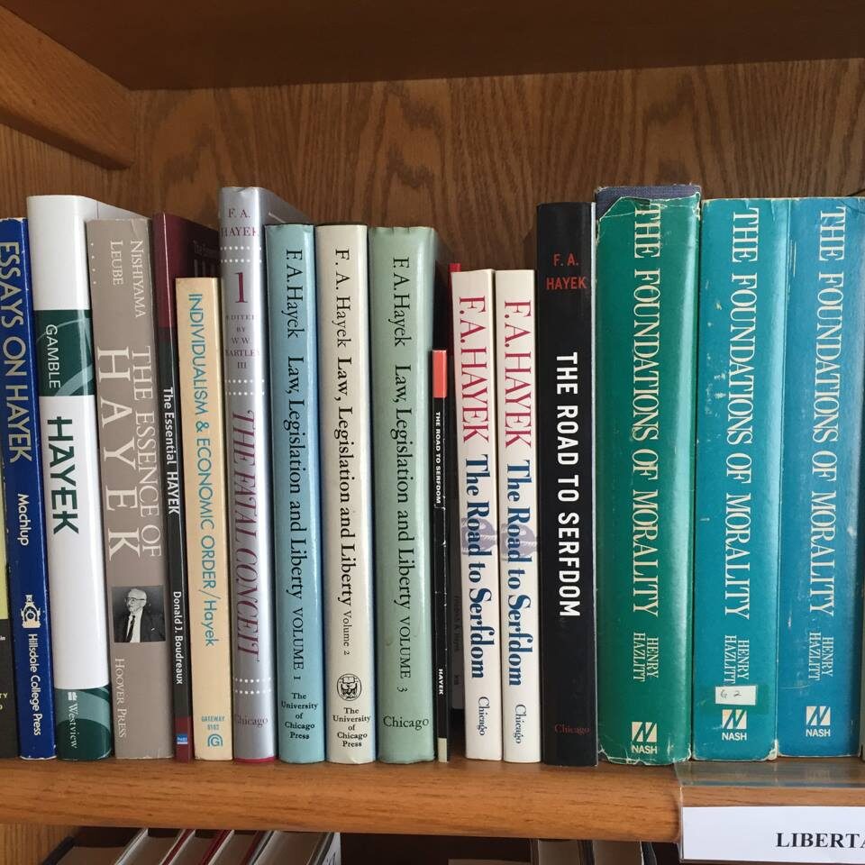 Why build a library devoted to liberty? Because freedom is first and foremost an idea, not a social or political movement. That idea is contained in literature.